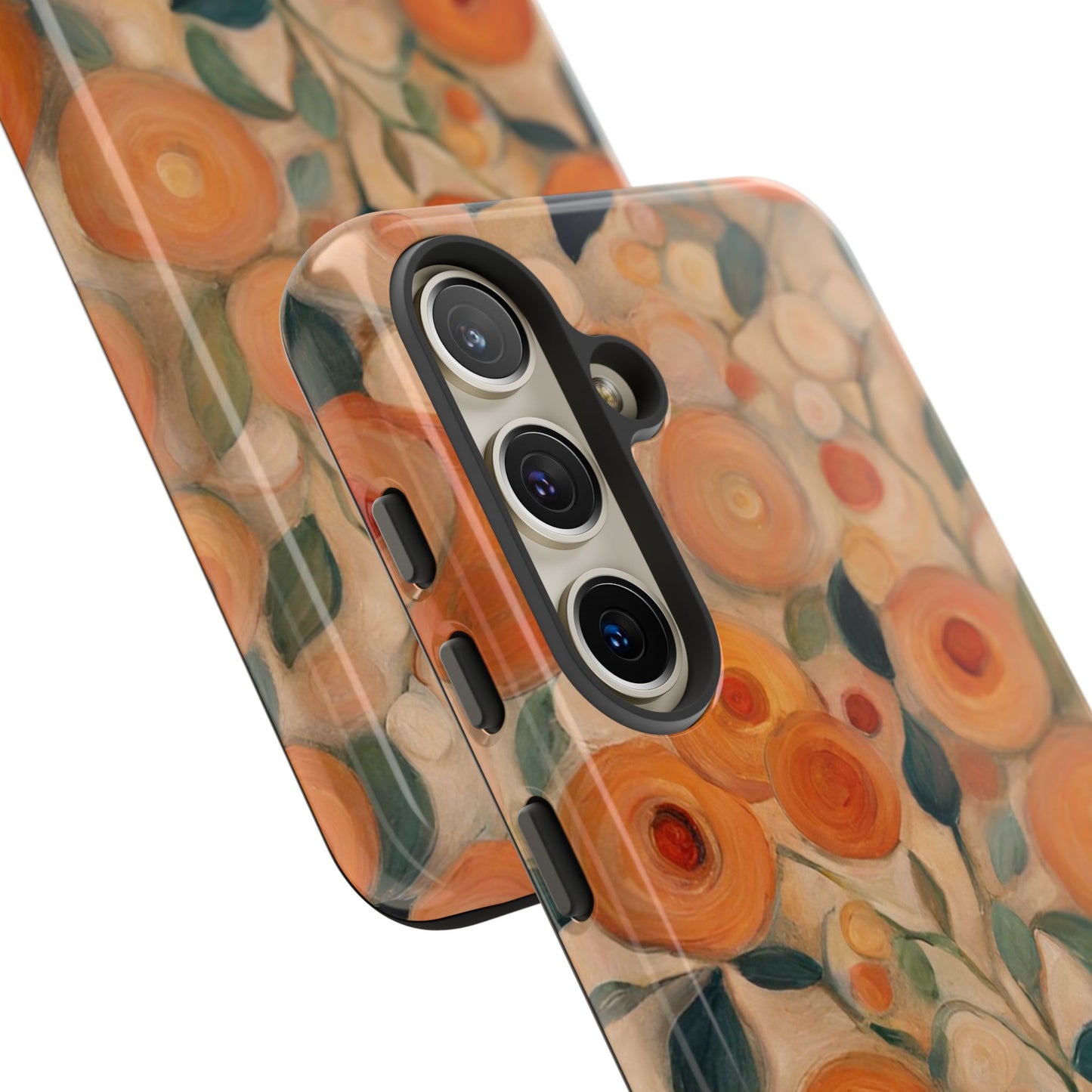 Citrus Floral iPhone Samsung Galaxy Google Pixel Tough Cases