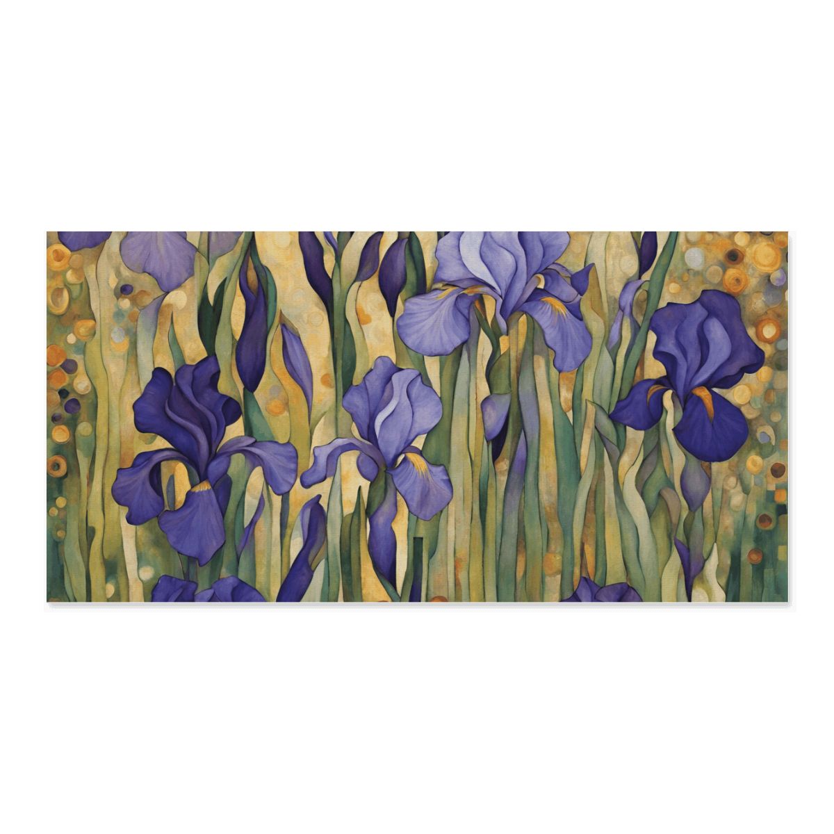 60" x 30" Printed Canvas Fabric Wall Art - No Frame (Made in USA)