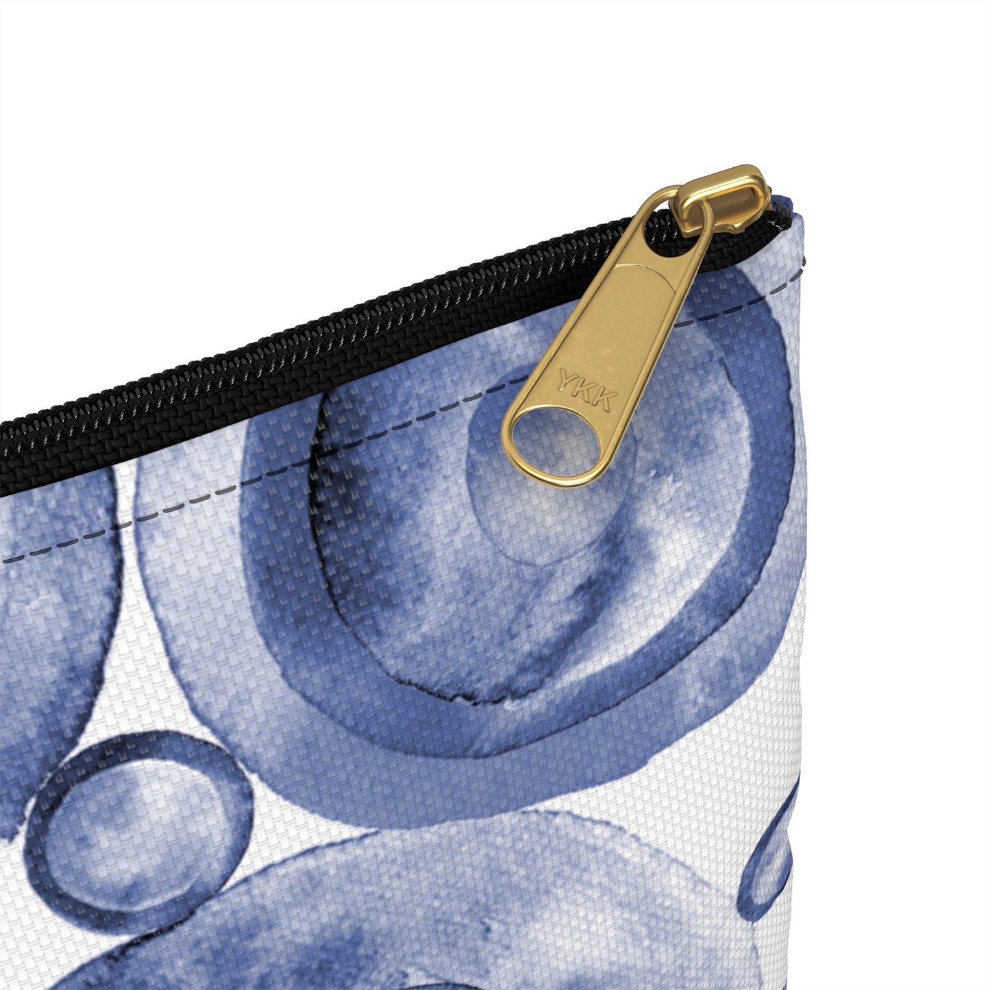 Indigo Swirls Accessory Pouch