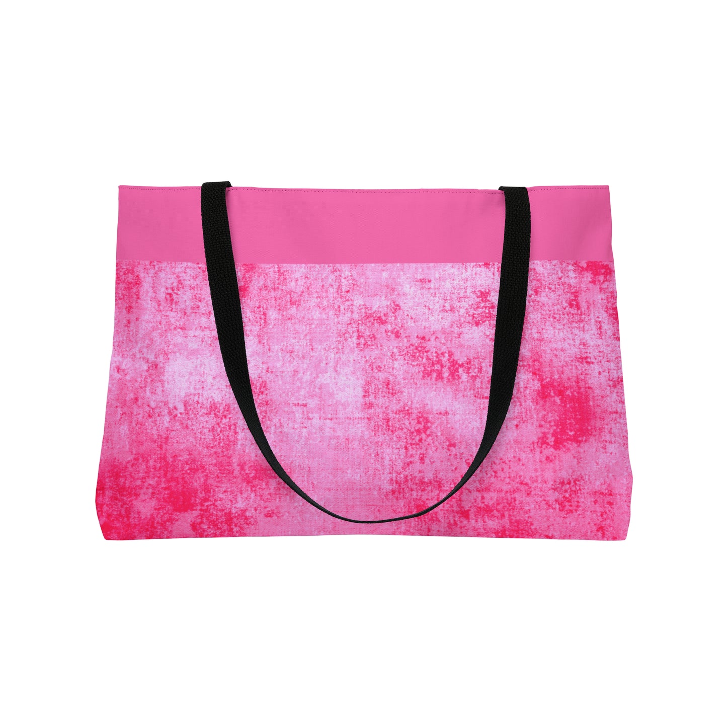 Pink Grunge Weekender Tote Bag