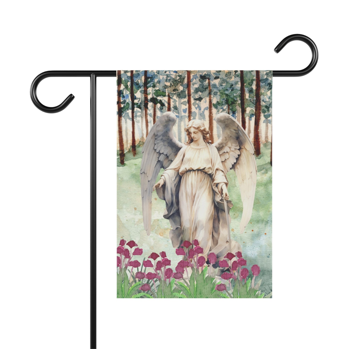 Forest Angel 2-Sided Garden & House Banner