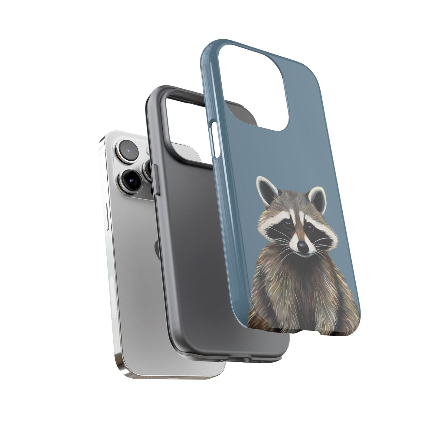 Raccoon Wildlife iPhone Samsung Galaxy Google Pixel Tough Cases