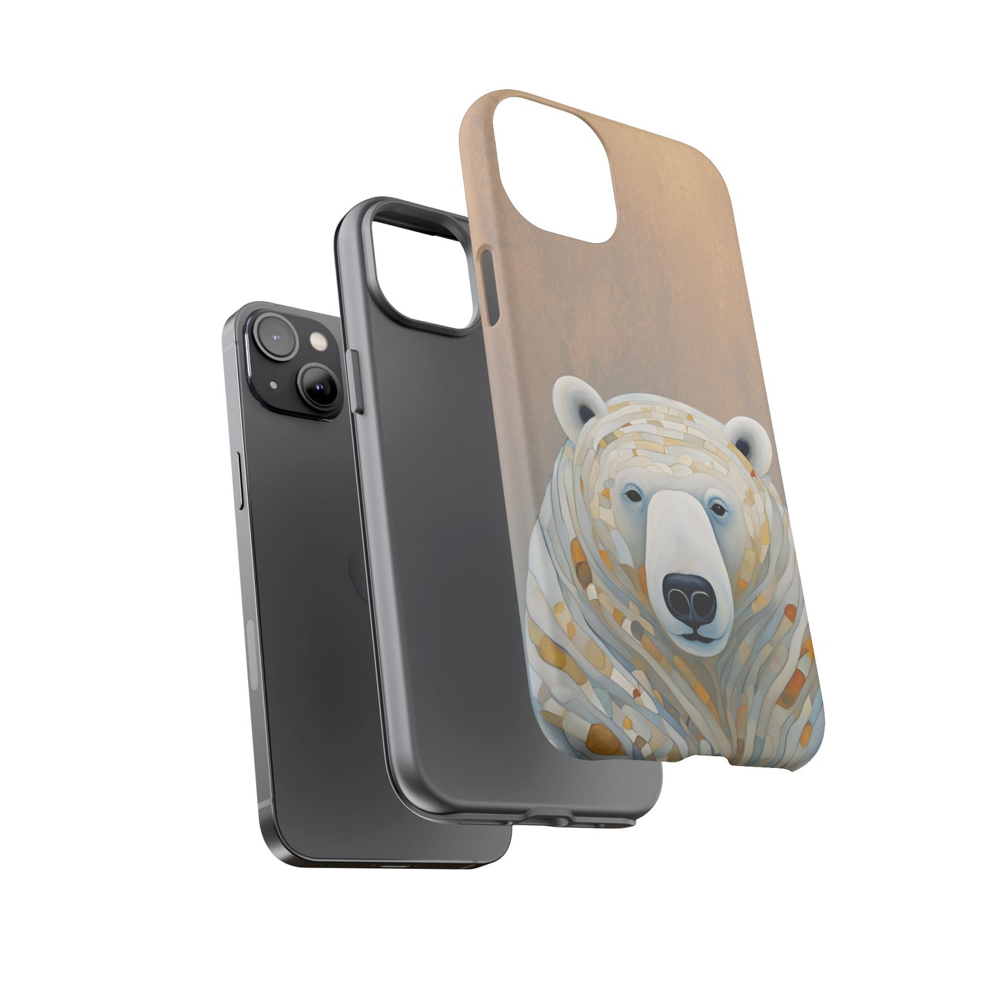 Polar Bear Wildlife iPhone Samsung Galaxy Google Pixel Tough Cases