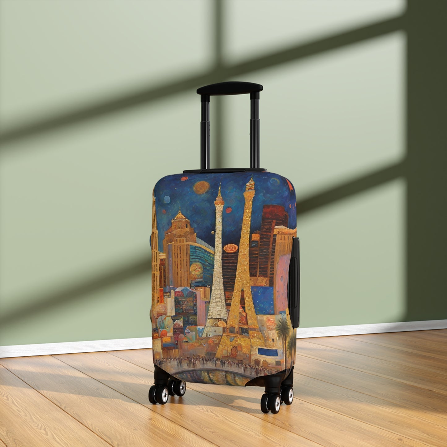 Let's Travel Luggage Cover