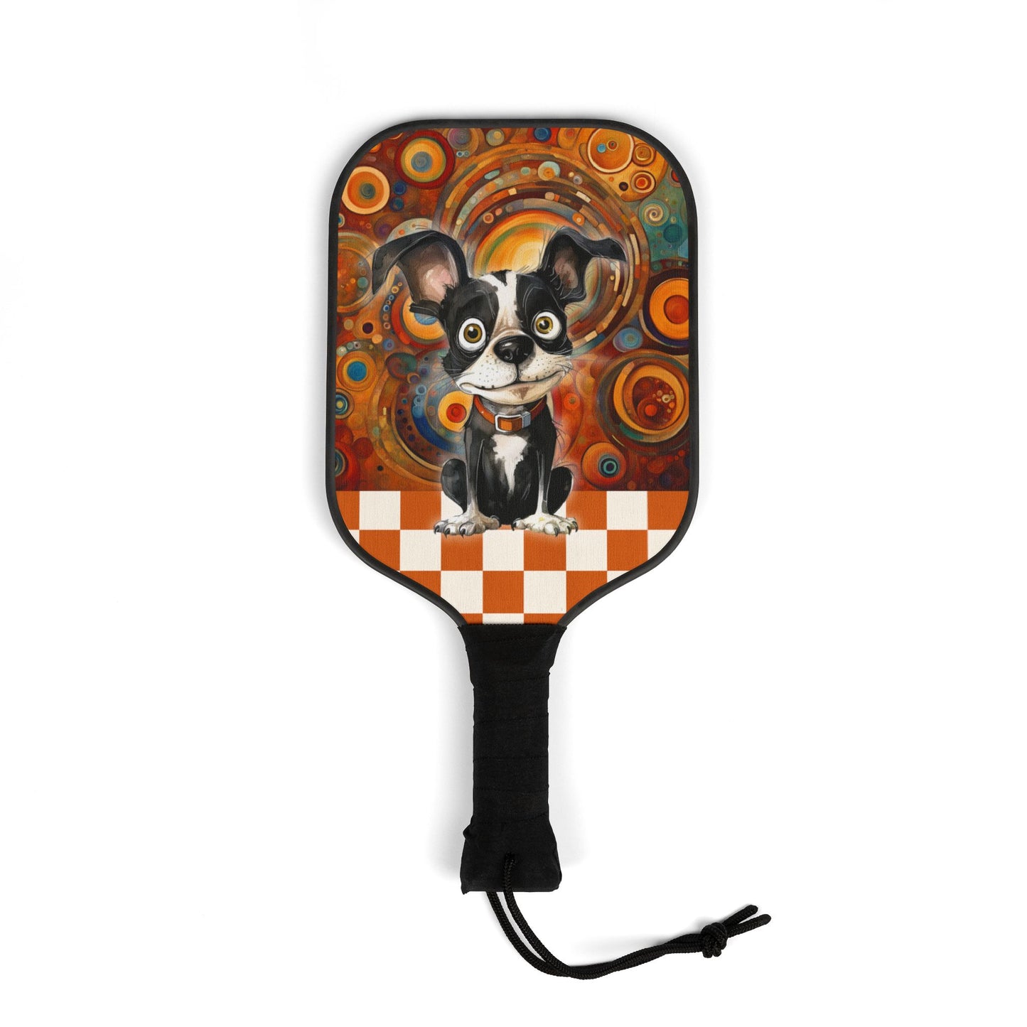 Crazy Boston Terrier Pickleball Kit