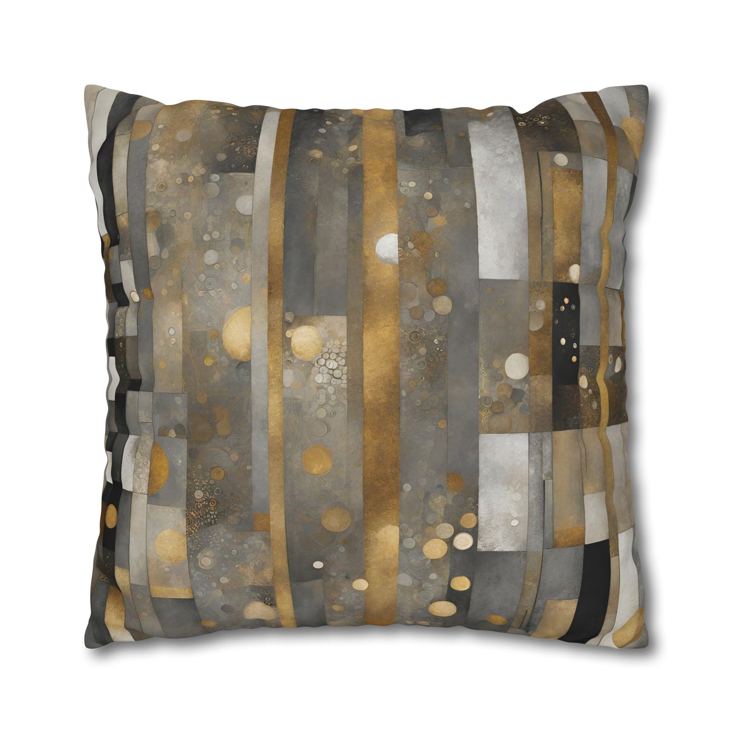 Chesterfield Abstract Square Poly Canvas Pillowcase