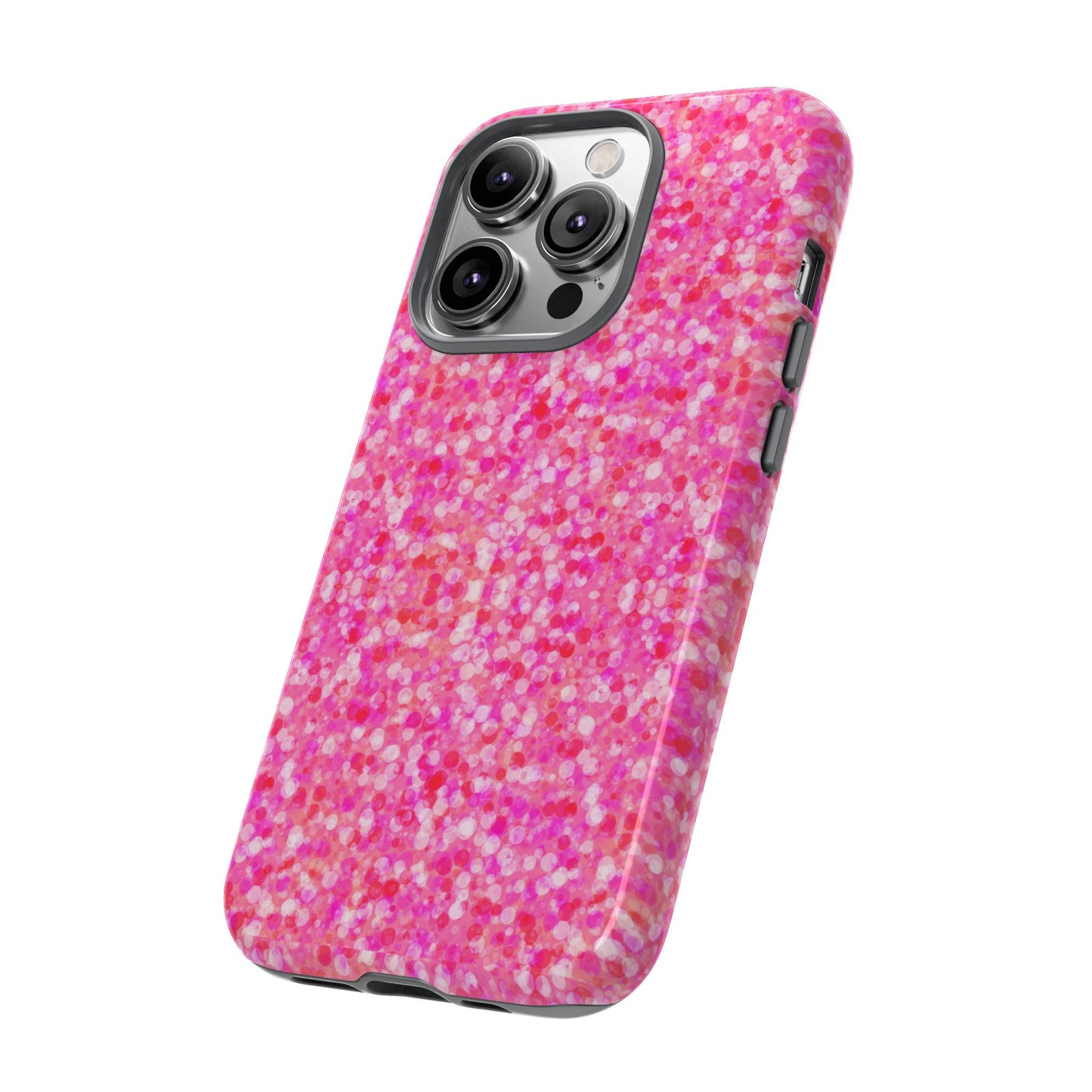 Poppin Pink iPhone Samsung Galaxy Google Pixel Tough Cases