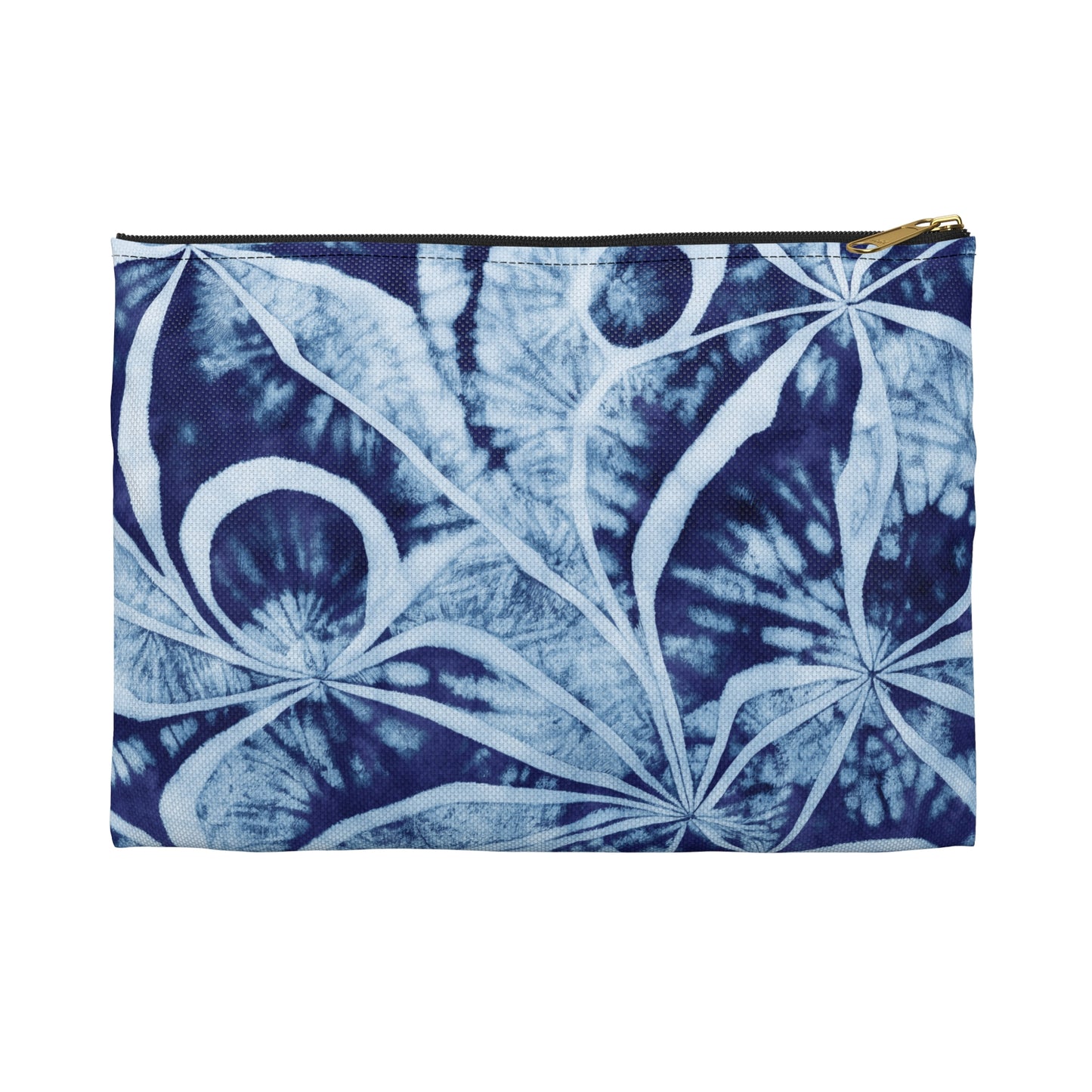 Shibori Indigo Accessory Pouch