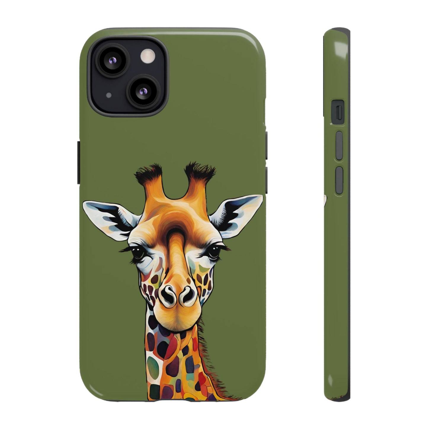 Giraffe Wildlife iPhone Samsung Galaxy Google Pixel Tough Cases