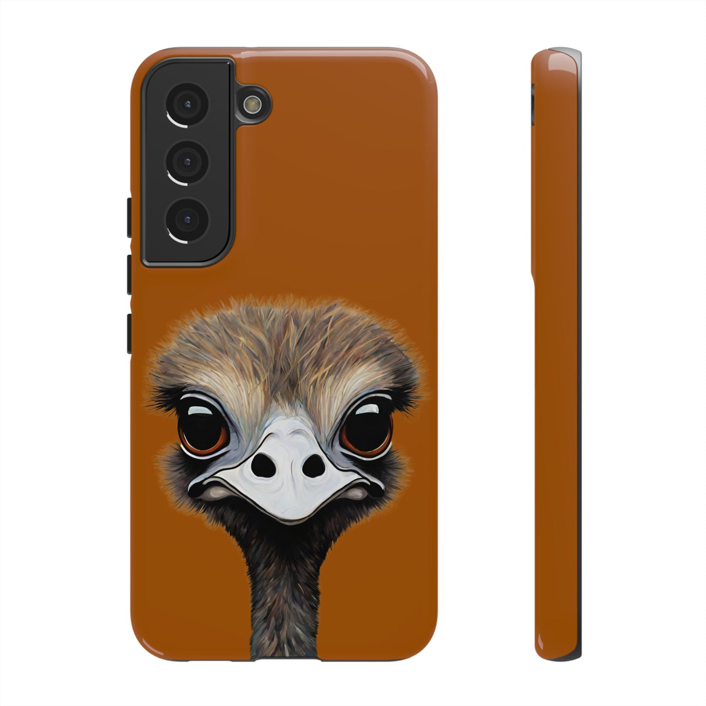 Ostrich Wildlife iPhone Samsung Galaxy Google Pixel Tough Cases