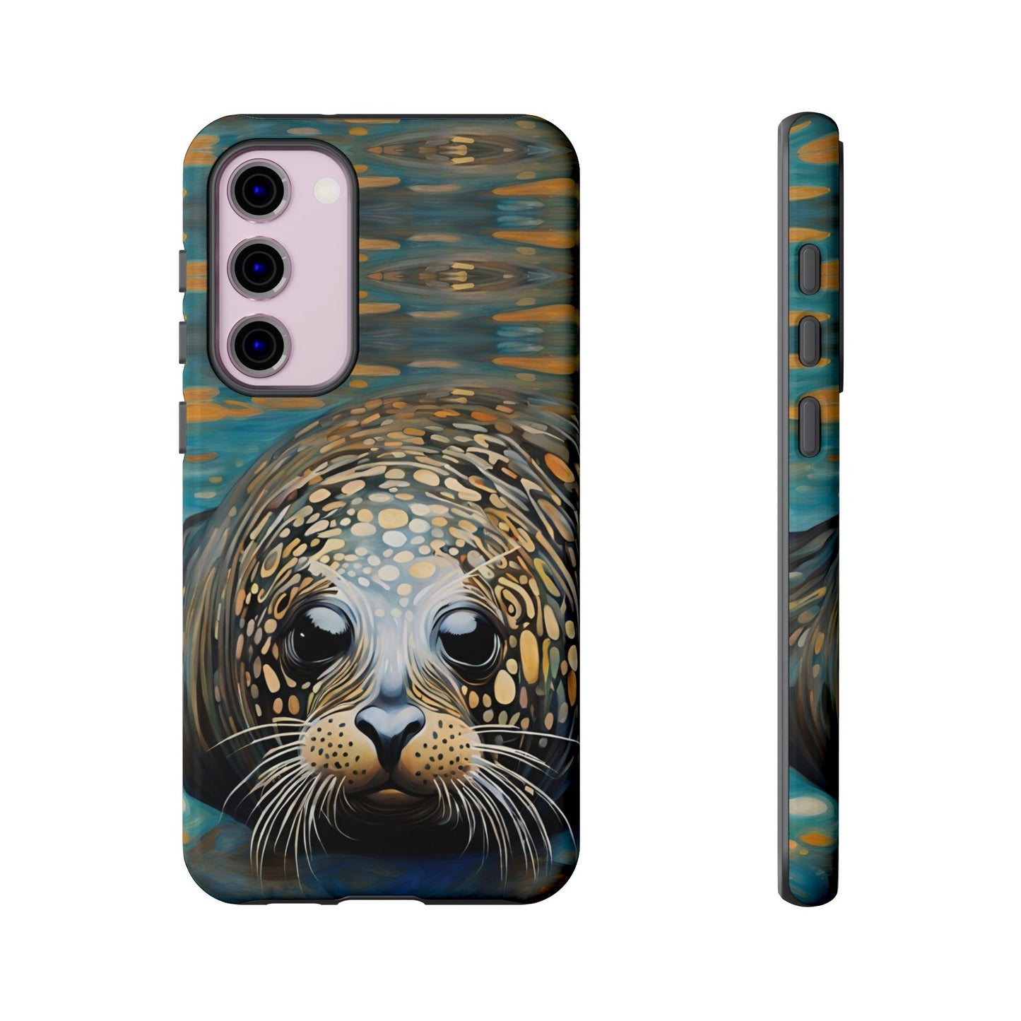 Harbor Seal Wildlife iPhone Samsung Galaxy Google Pixel Tough Cases