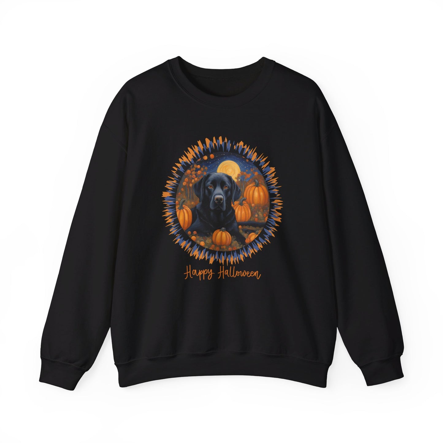 Labrador Halloween Unisex Heavy Blend™ Crewneck Sweatshirt