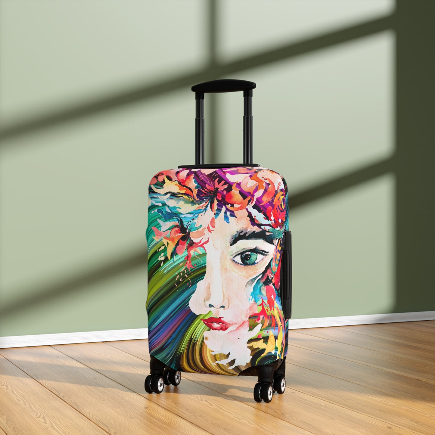 Insight Abstract Art Luggage Cover