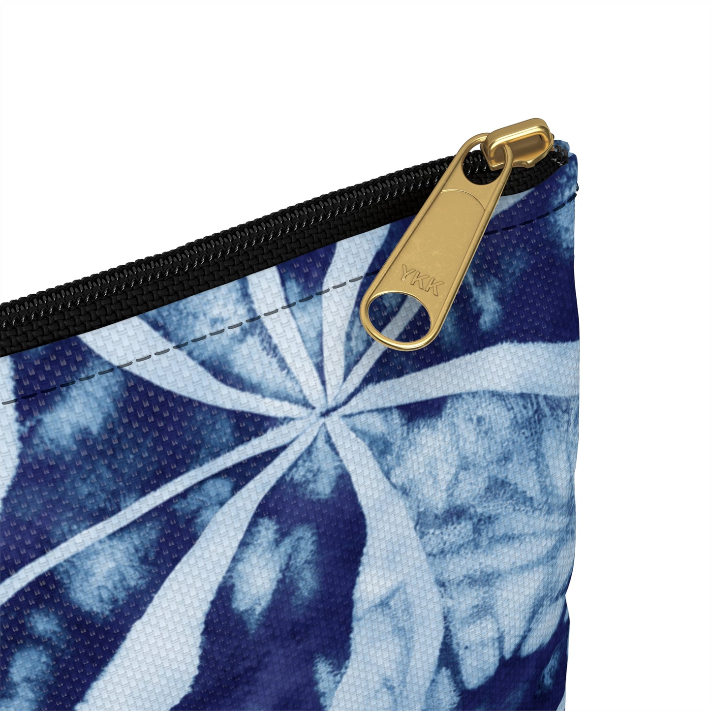 Shibori Indigo Accessory Pouch