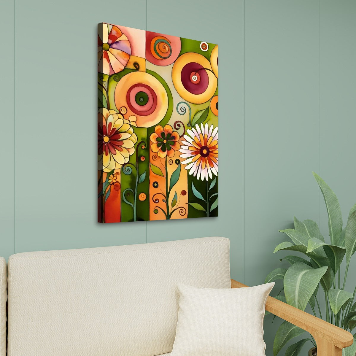 24" x 36" Stretched Canvas Print Wall Art (Made in USA)