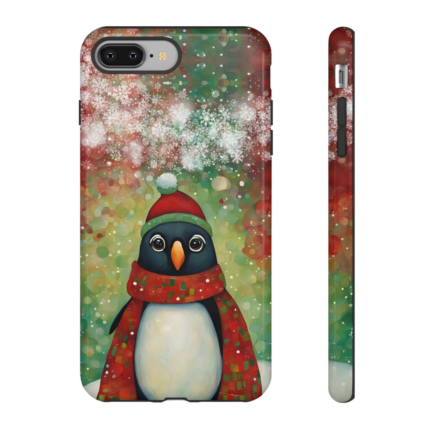 Christmas Penguin iPhone Samsung Galaxy Google Pixel Tough Cases