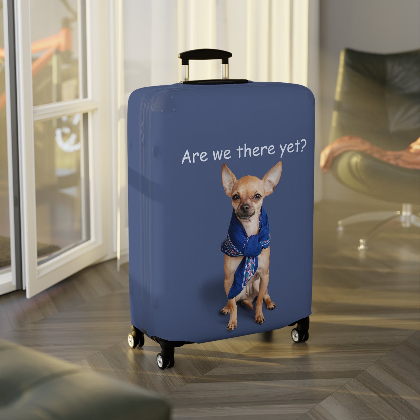 Chihuahua Are We There Yet? Luggage Cover