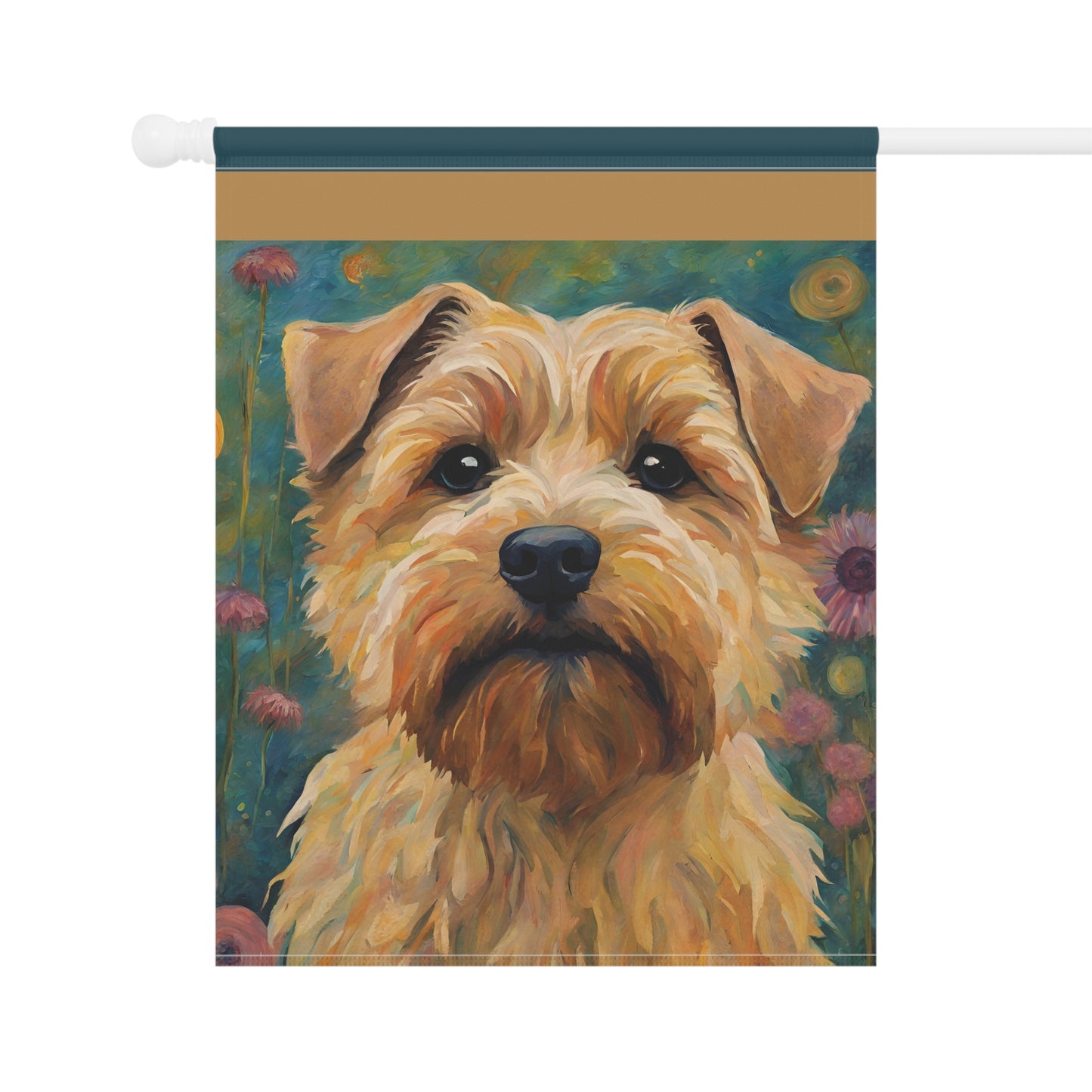 Norfolk Terrier 2-Sided Garden & House Flag/Banner