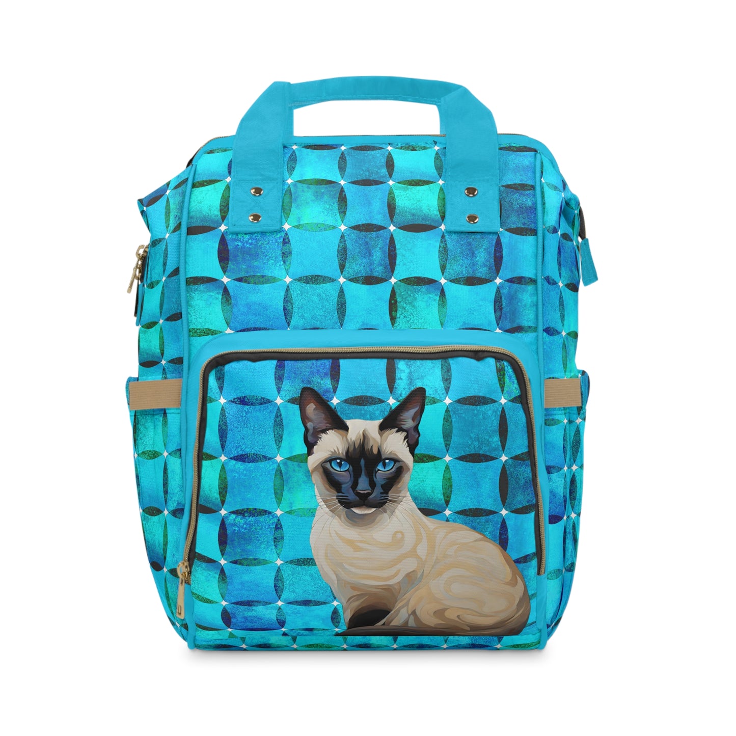 Siamese Cat Multifunctional  Backpack