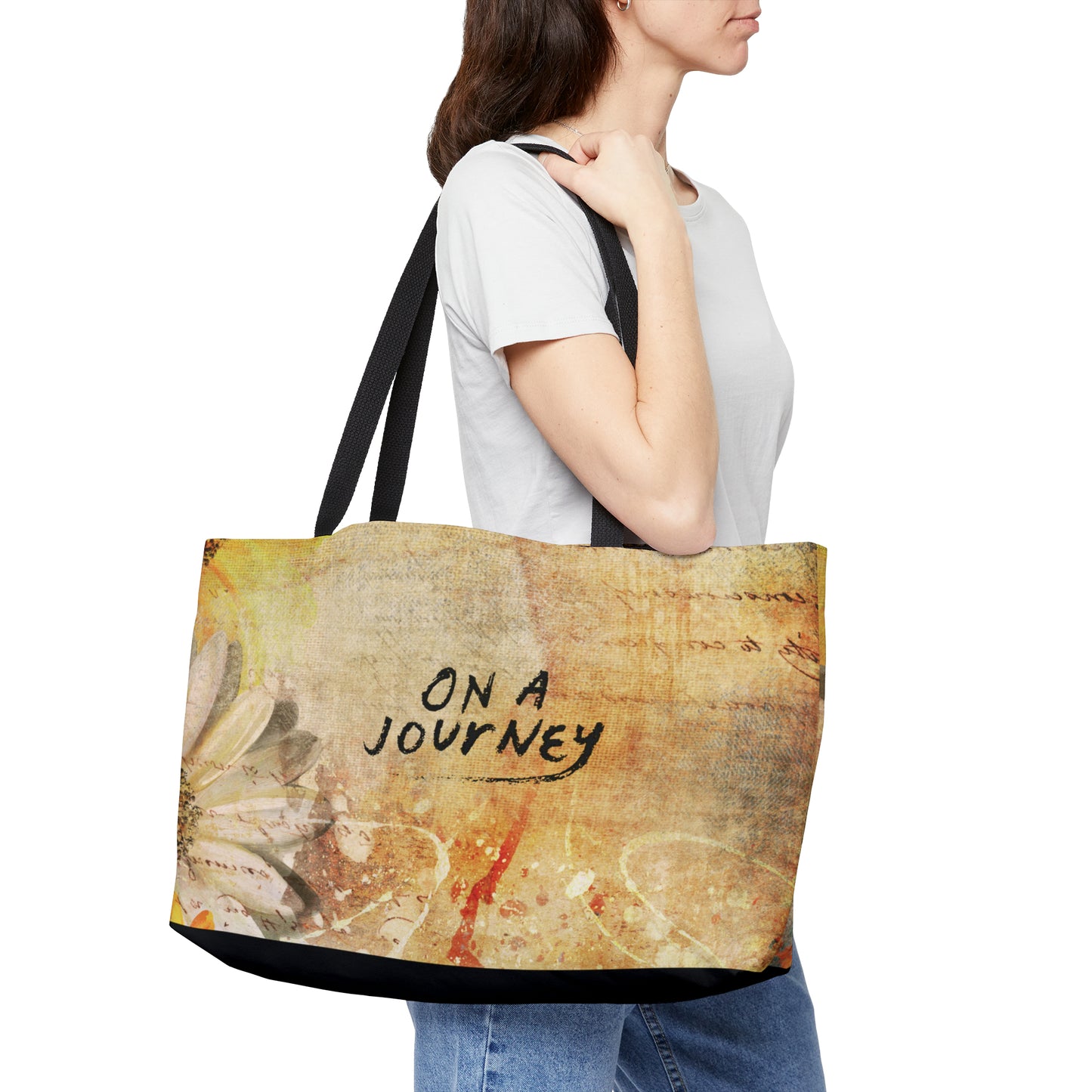 On a Journey Weekender Tote Bag