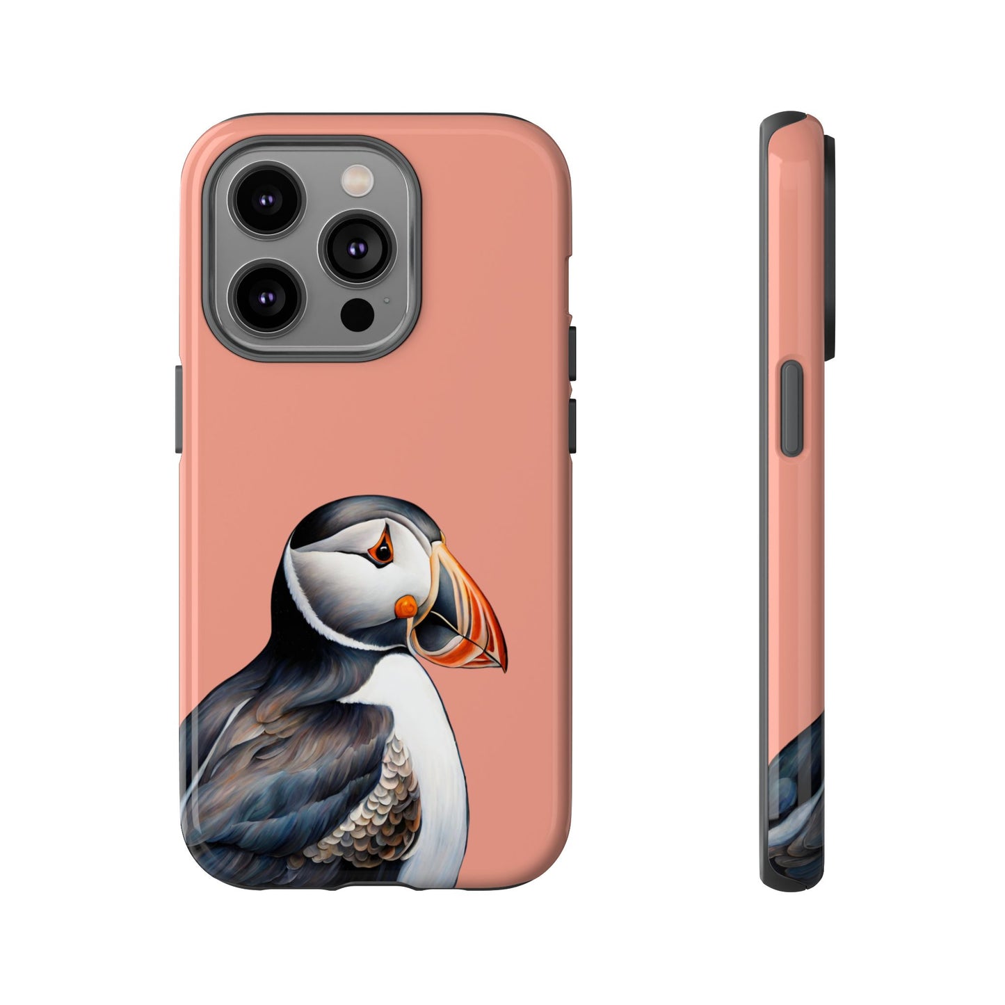 Puffin Wildlife iPhone Samsung Galaxy Google Pixel Tough Cases