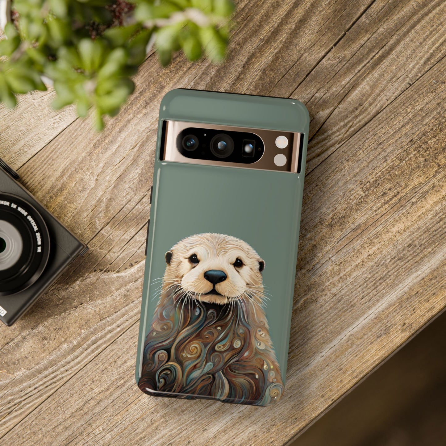 Otter Wildlife iPhone Samsung Galaxy Google Pixel Tough Cases