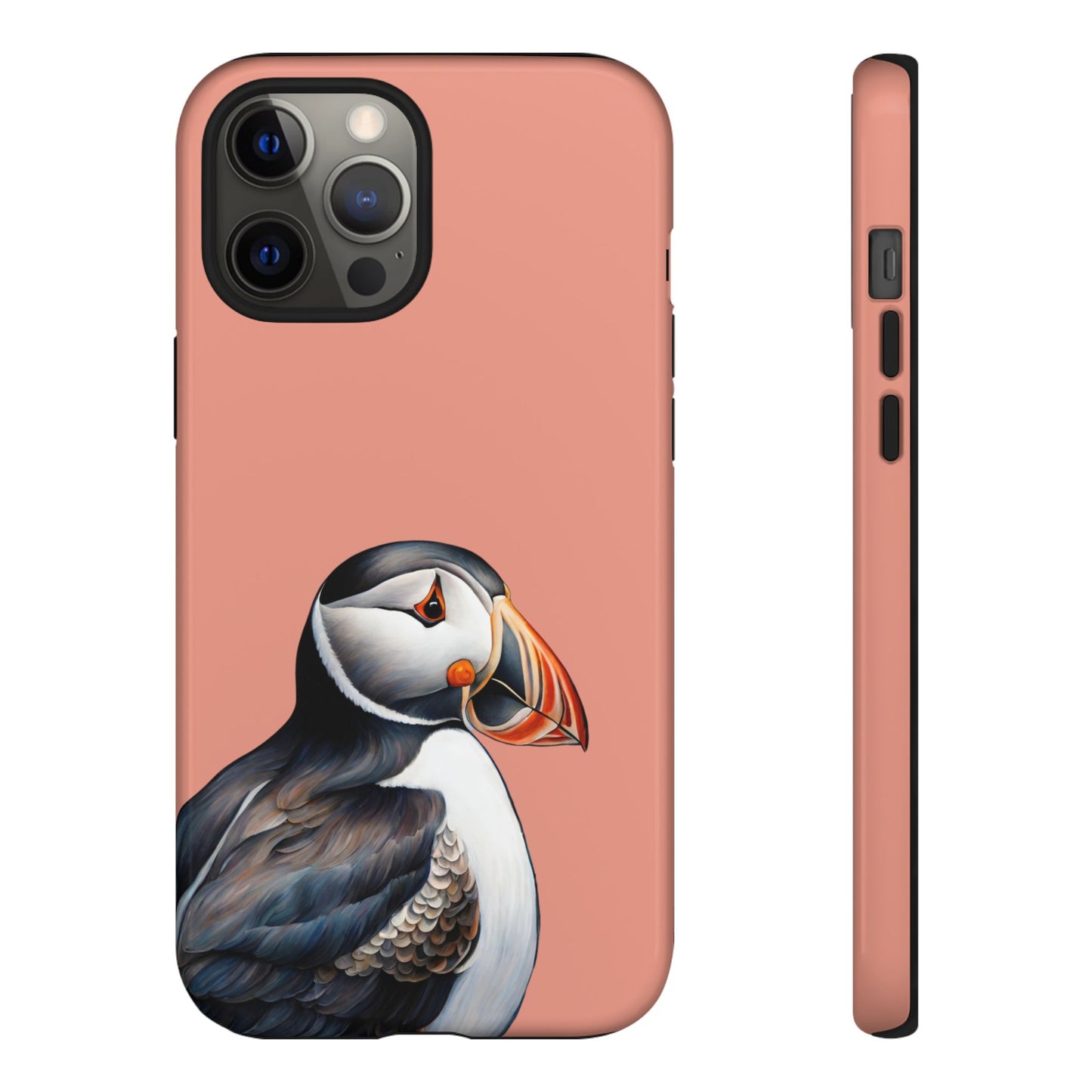 Puffin Wildlife iPhone Samsung Galaxy Google Pixel Tough Cases