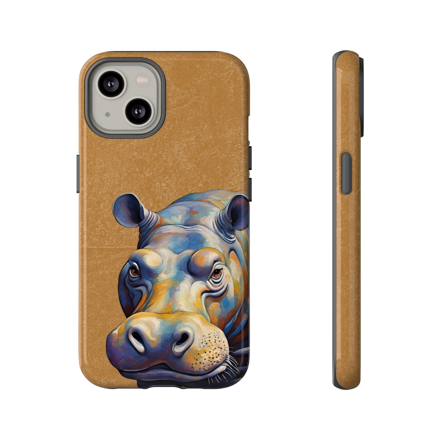 Hippo Wildlife iPhone Samsung Galaxy Google Pixel Tough Cases