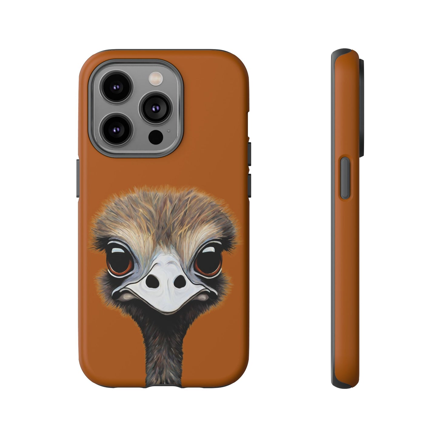 Ostrich Wildlife iPhone Samsung Galaxy Google Pixel Tough Cases