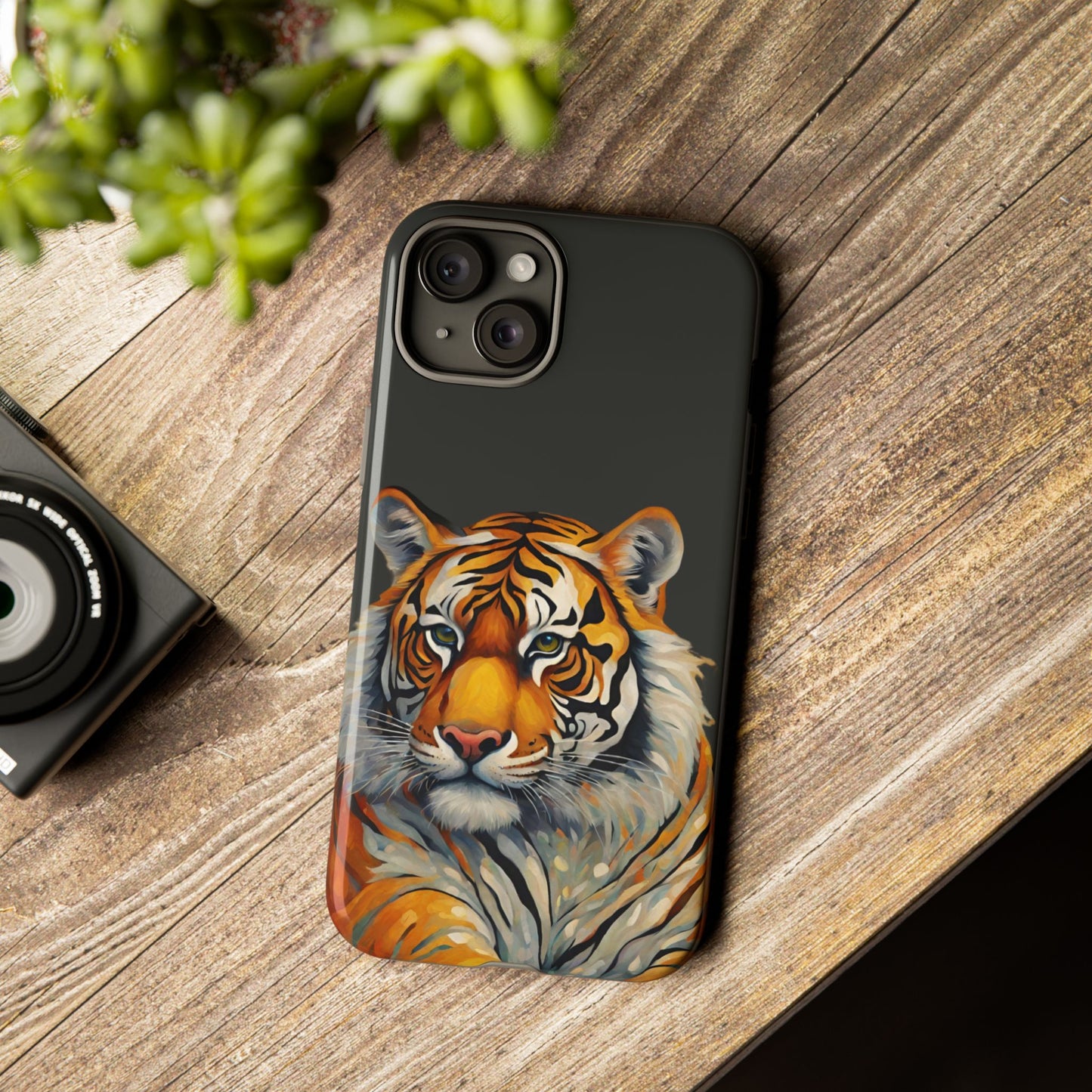 Tiger Wildlife iPhone Samsung Galaxy Google Pixel Tough Cases