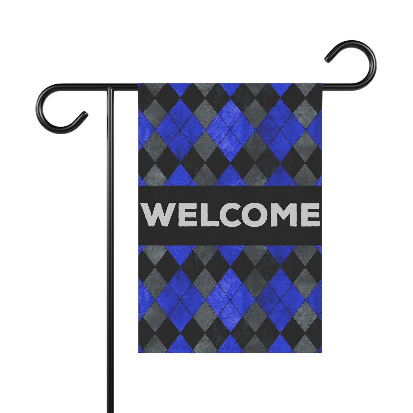 Frankie Welcome 2-Sided Garden & House Flag/Banner