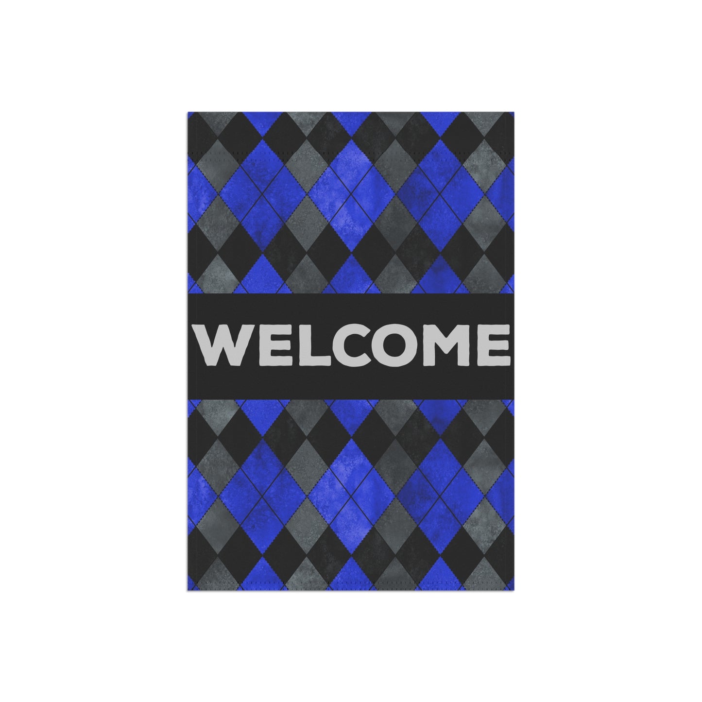 Frankie Welcome 2-Sided Garden & House Flag/Banner