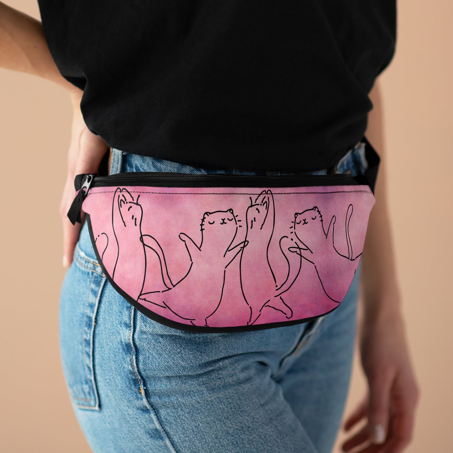 Cat Ballet Fanny Pack