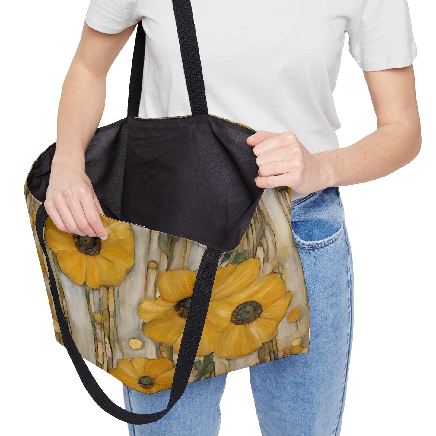 Yellow Flowers Weekender Tote Bag