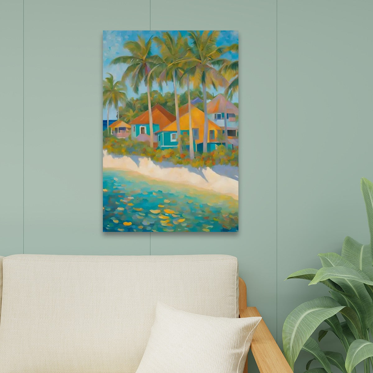 24" x 36" Stretched Canvas Print Wall Art (Made in USA)