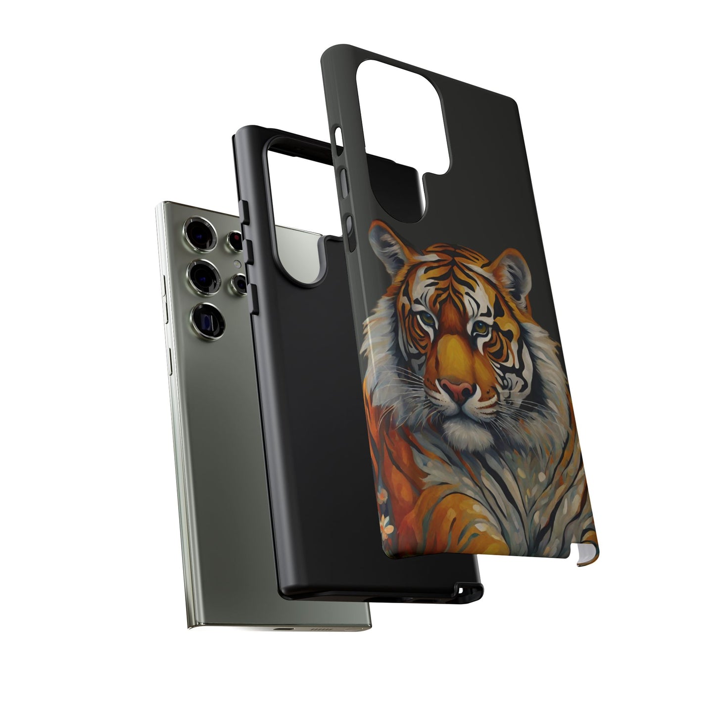 Tiger Wildlife iPhone Samsung Galaxy Google Pixel Tough Cases