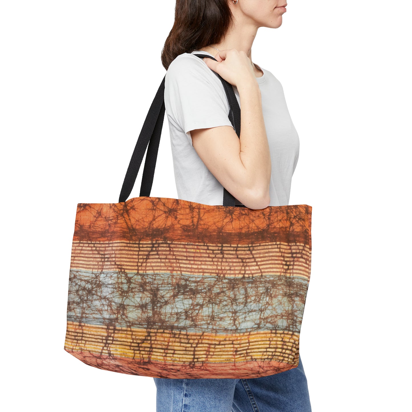 Batik in Browns Weekender Tote Bag