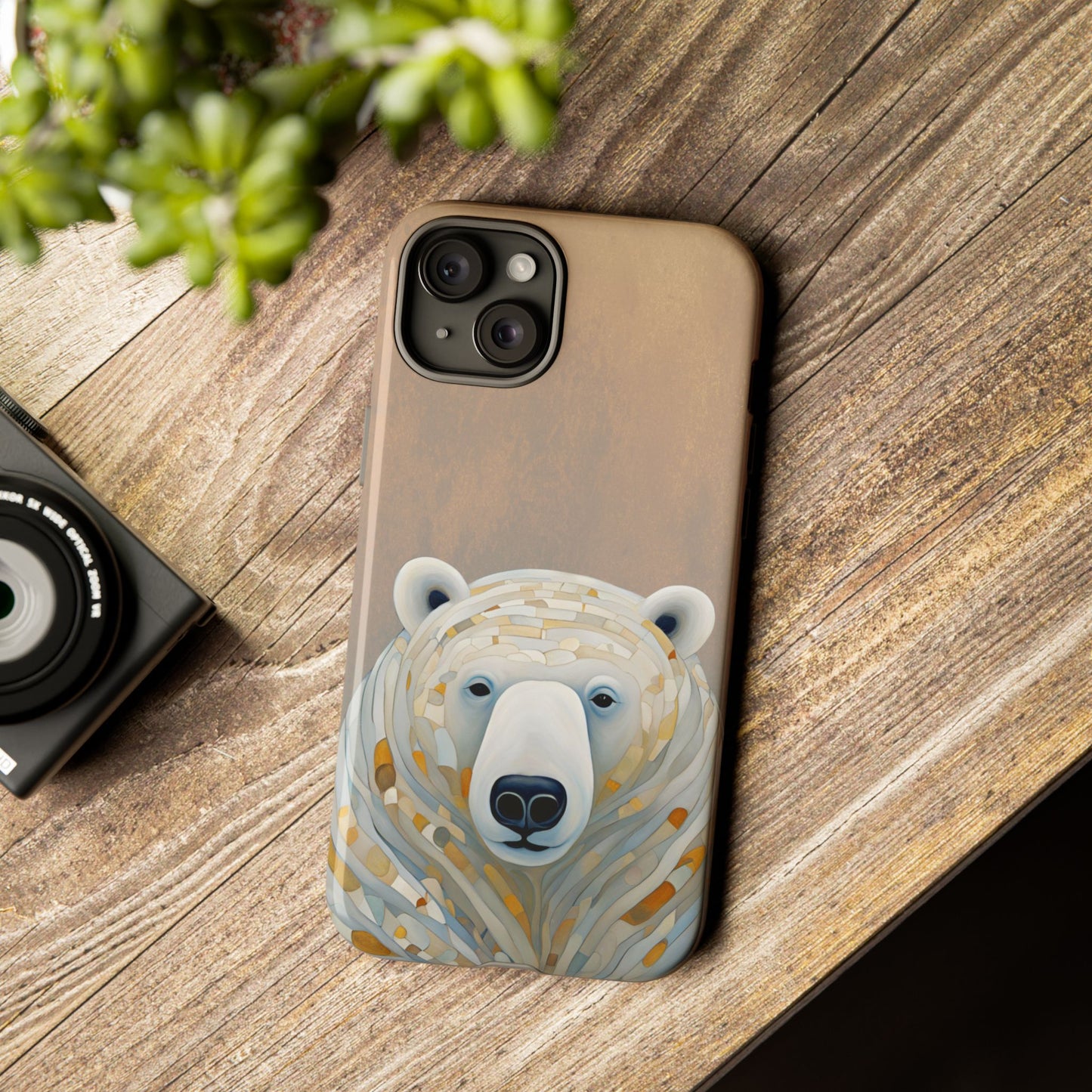 Polar Bear Wildlife iPhone Samsung Galaxy Google Pixel Tough Cases