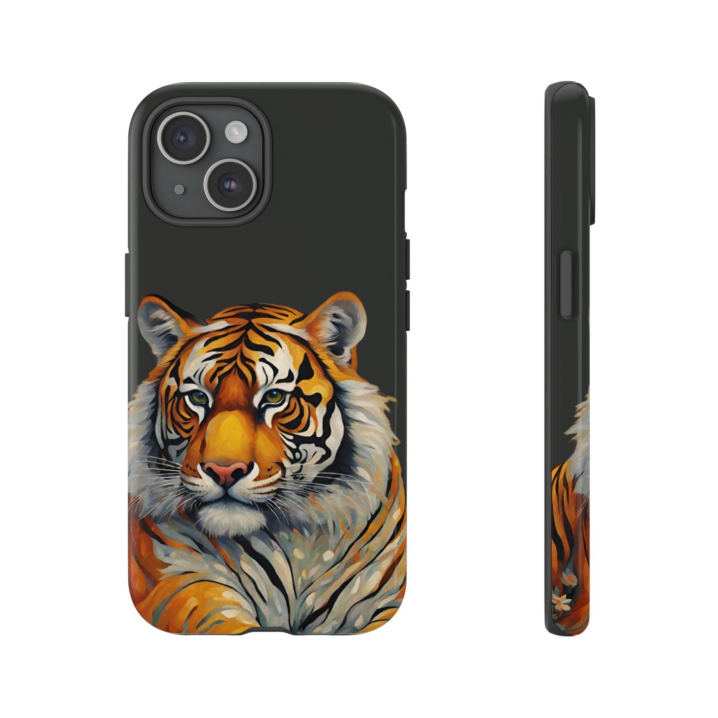 Tiger Wildlife iPhone Samsung Galaxy Google Pixel Tough Cases