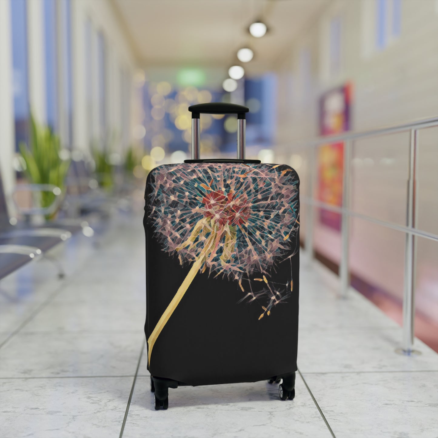 Dandelion Puffball Luggage Cover