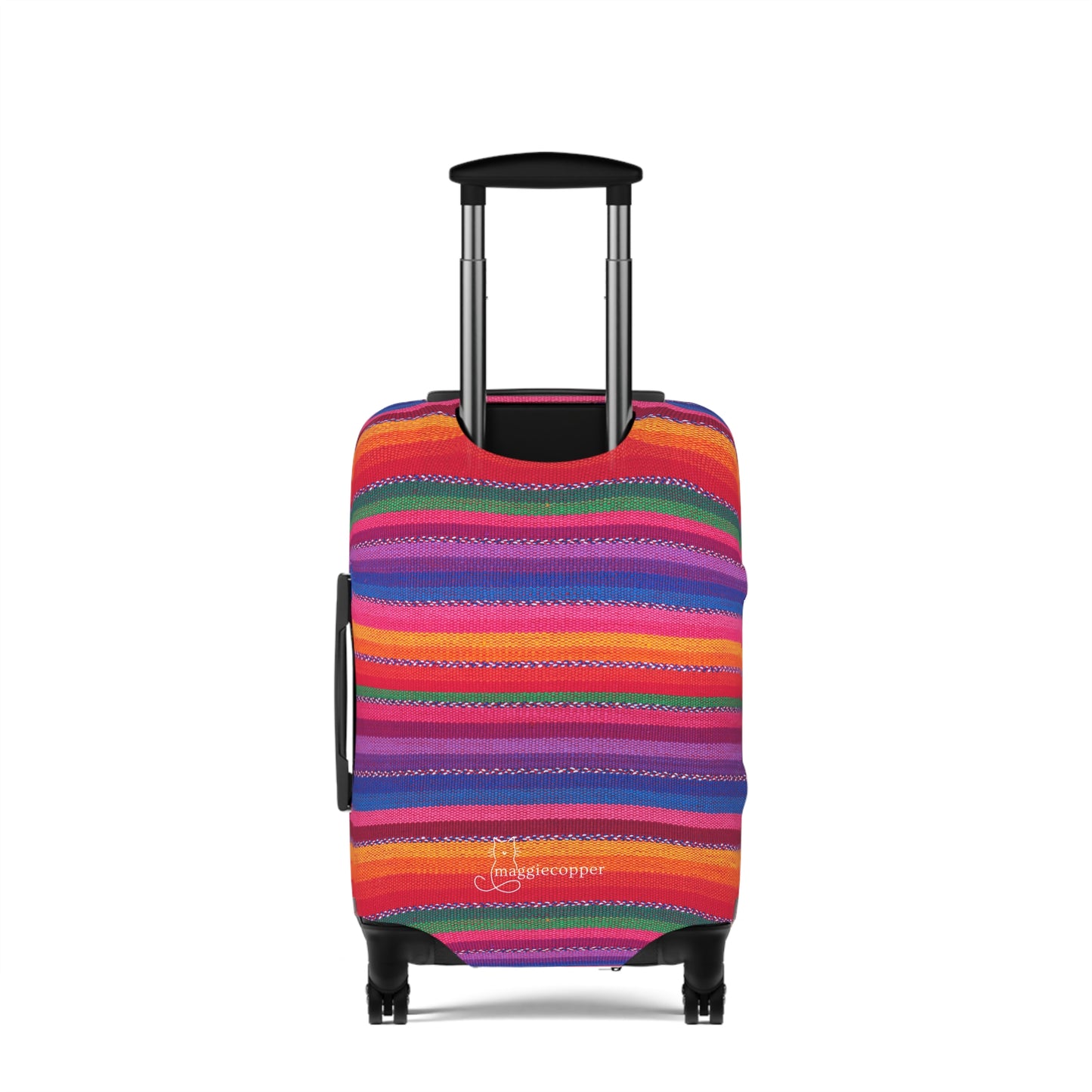 Vibrant Stripe Luggage Cover