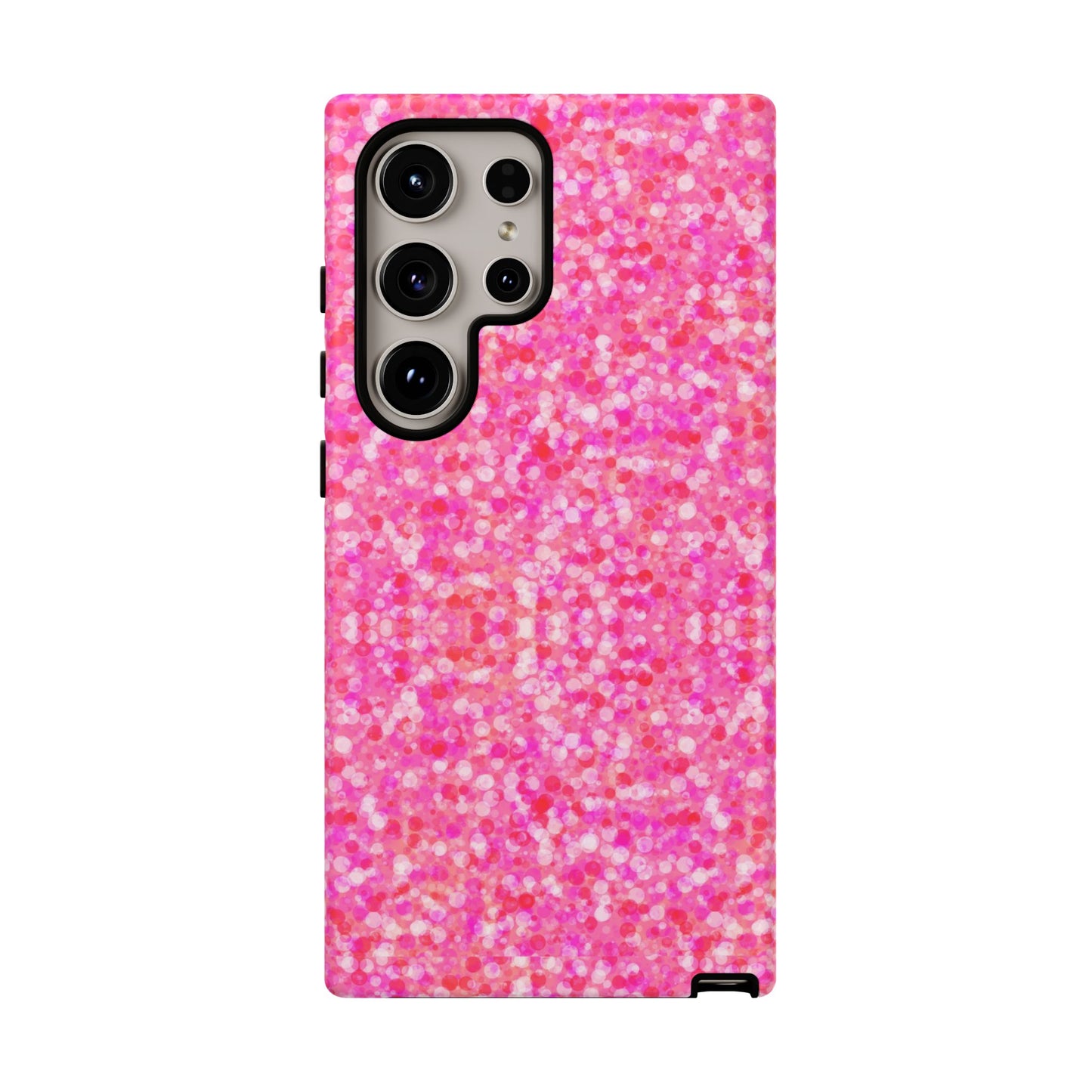 Poppin Pink iPhone Samsung Galaxy Google Pixel Tough Cases