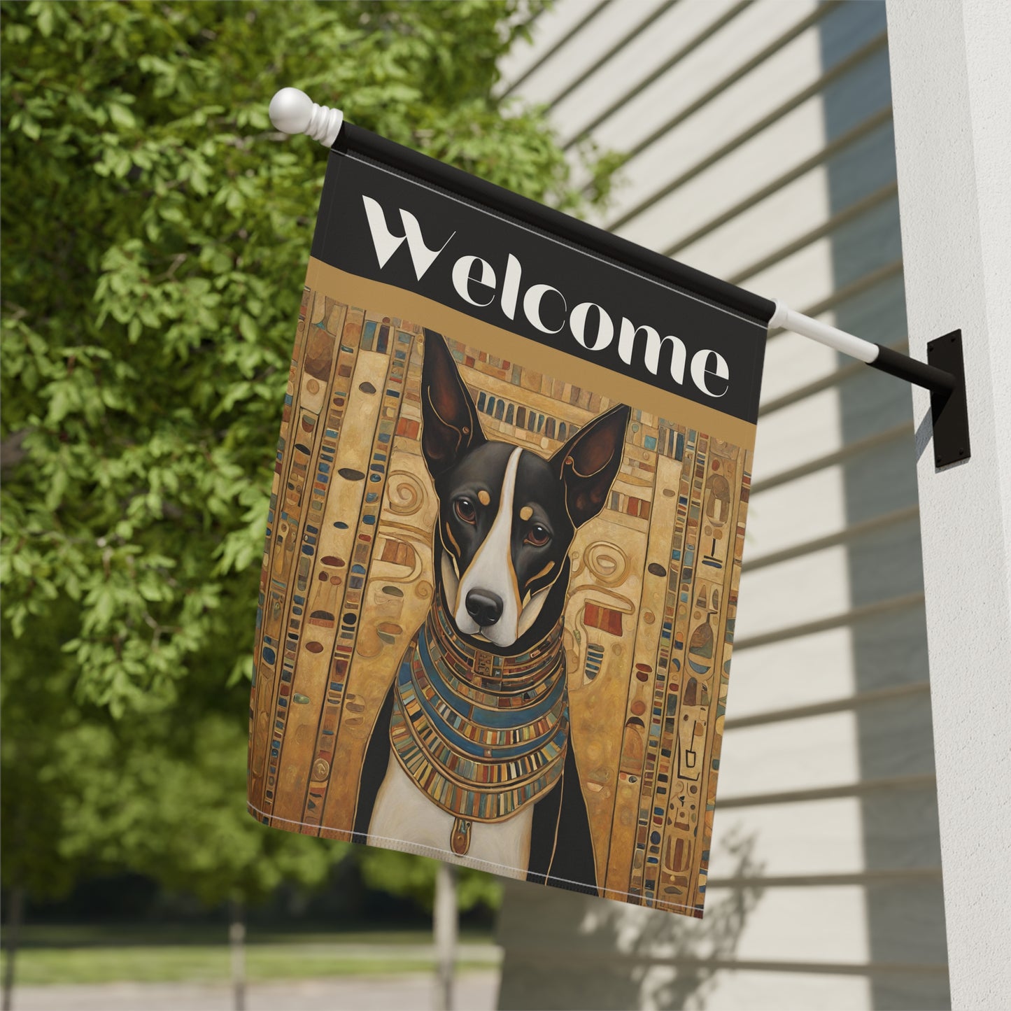 Ramses Welcome 2-Sided Garden & House Flag/Banner