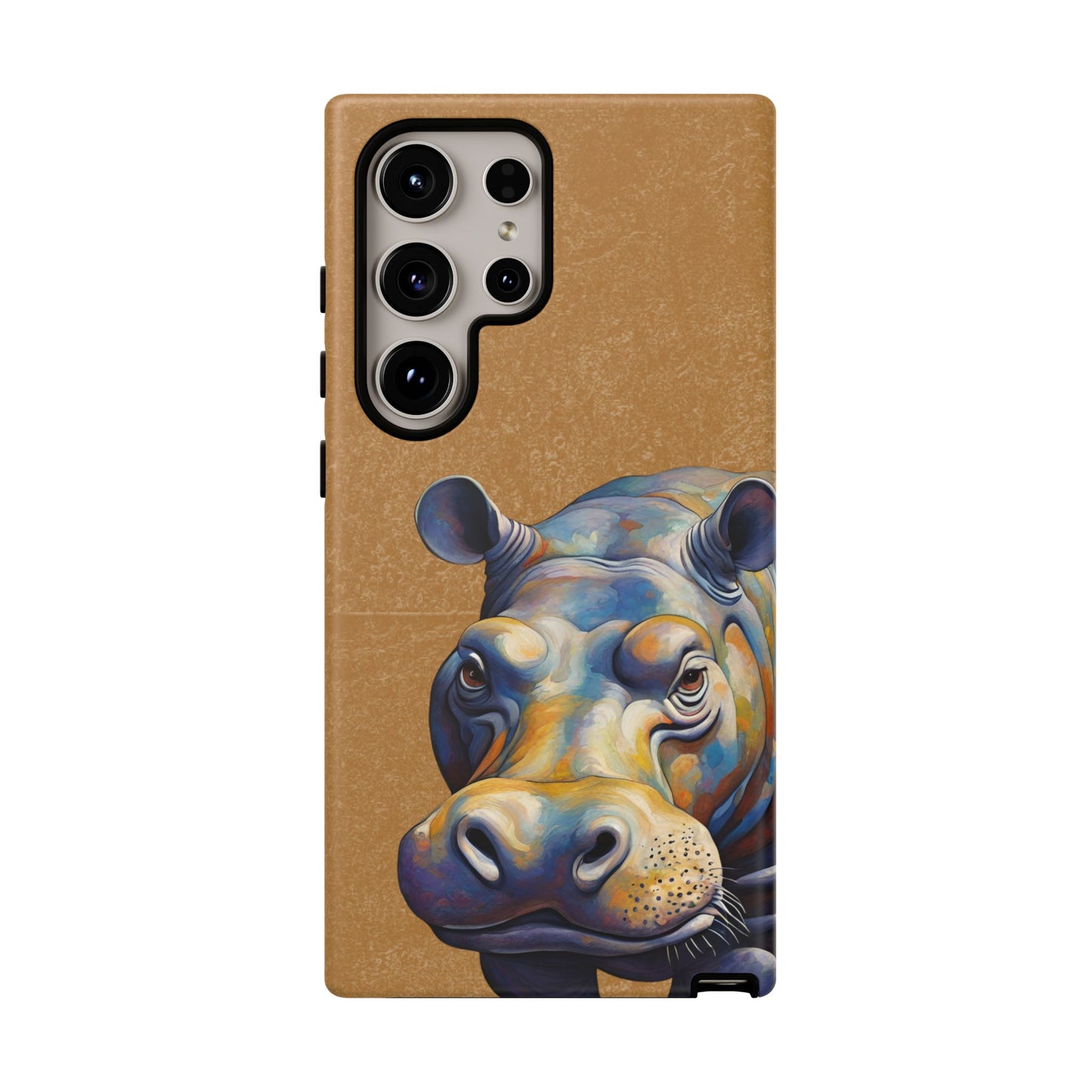 Hippo Wildlife iPhone Samsung Galaxy Google Pixel Tough Cases