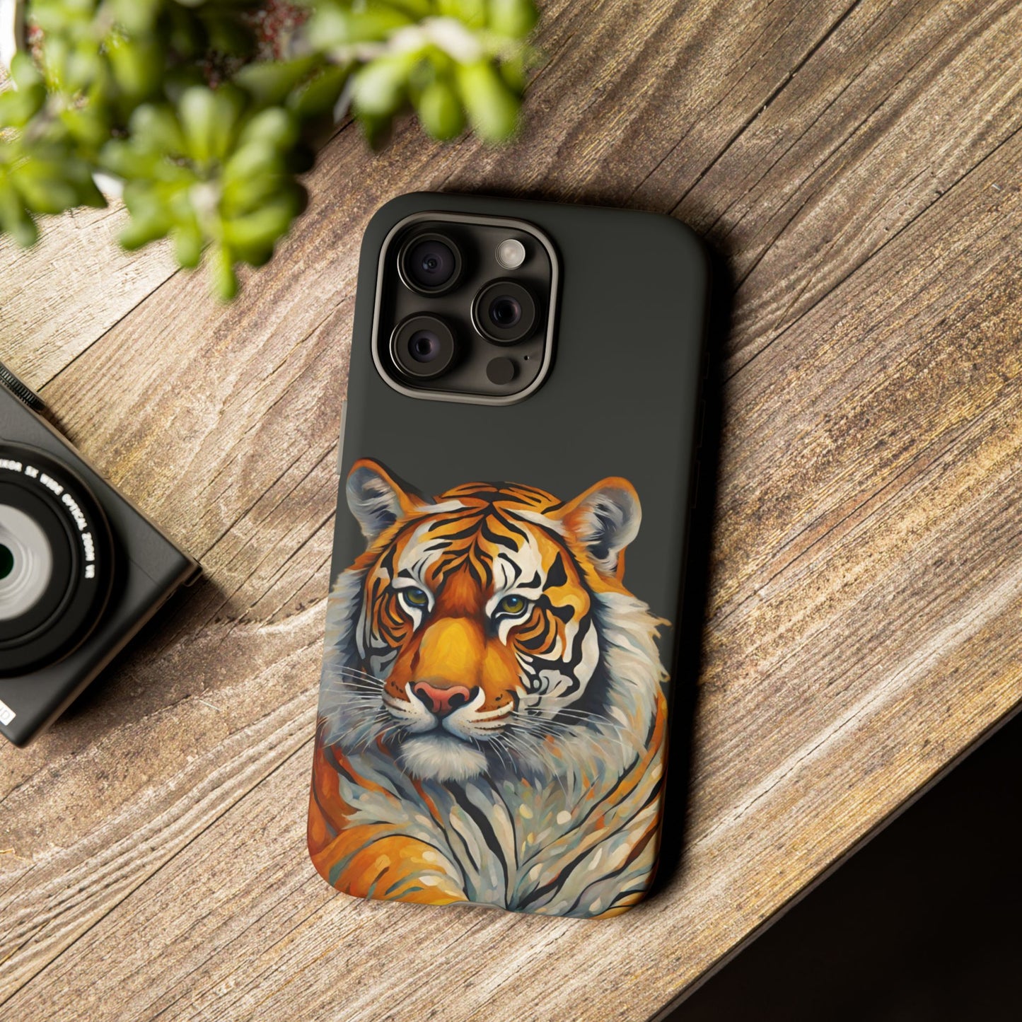 Tiger Wildlife iPhone Samsung Galaxy Google Pixel Tough Cases