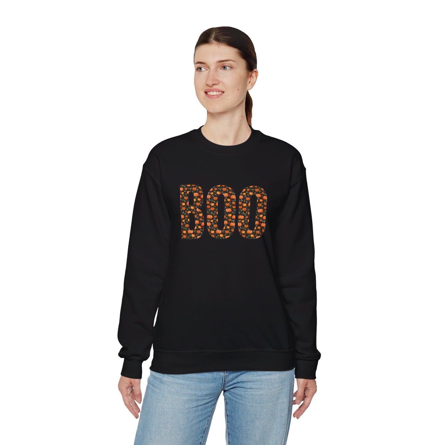 Little Pumpkins BOO Unisex Heavy Blend™ Crewneck Sweatshirt