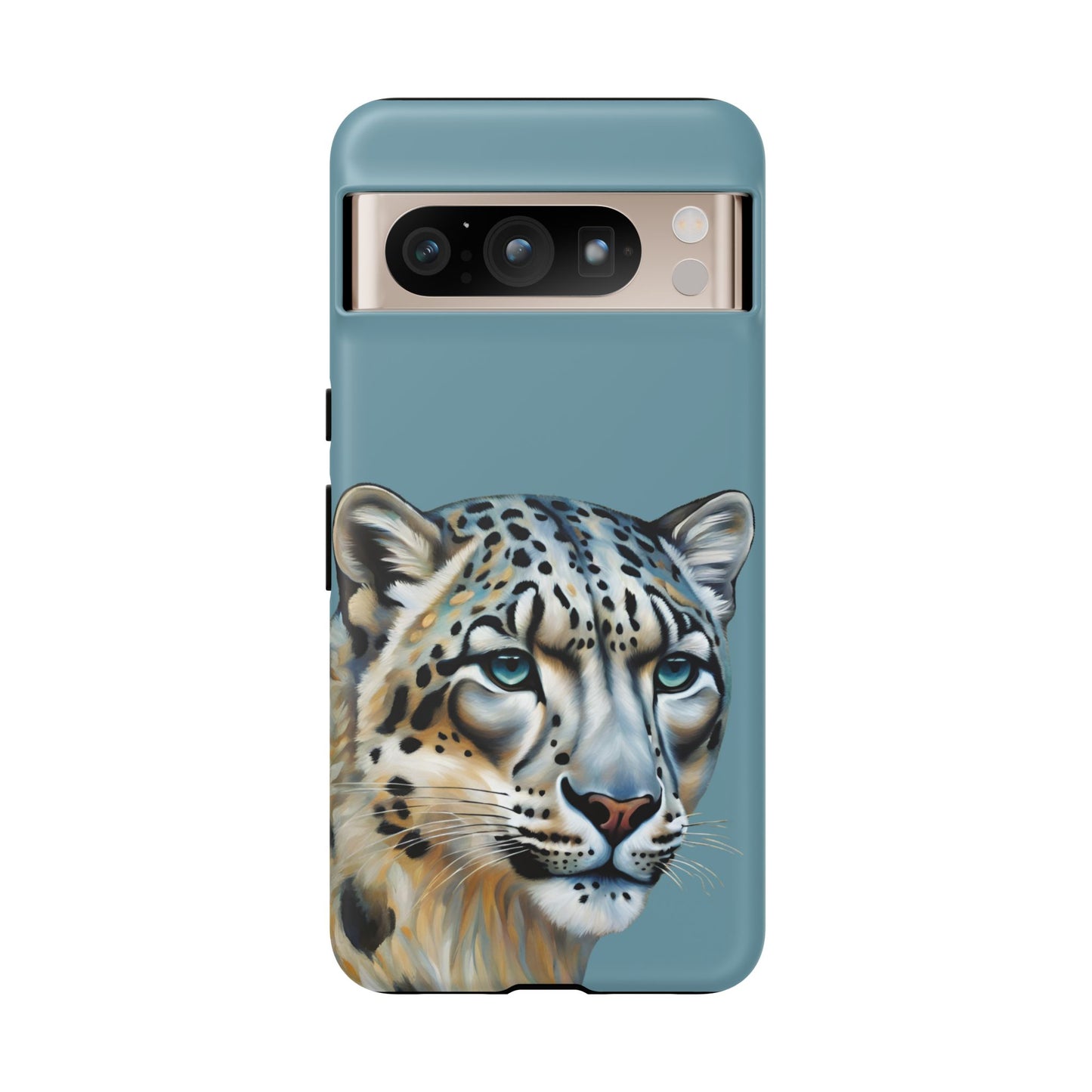 Snow Leopard iPhone Samsung Galaxy Google Pixel Tough Cases