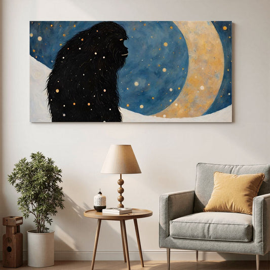 60" x 30" Printed Canvas Fabric Wall Art - No Frame (Made in USA)