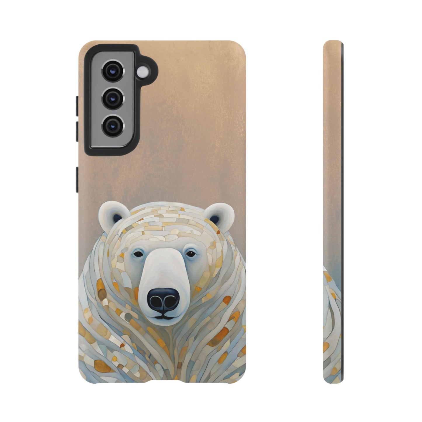 Polar Bear Wildlife iPhone Samsung Galaxy Google Pixel Tough Cases