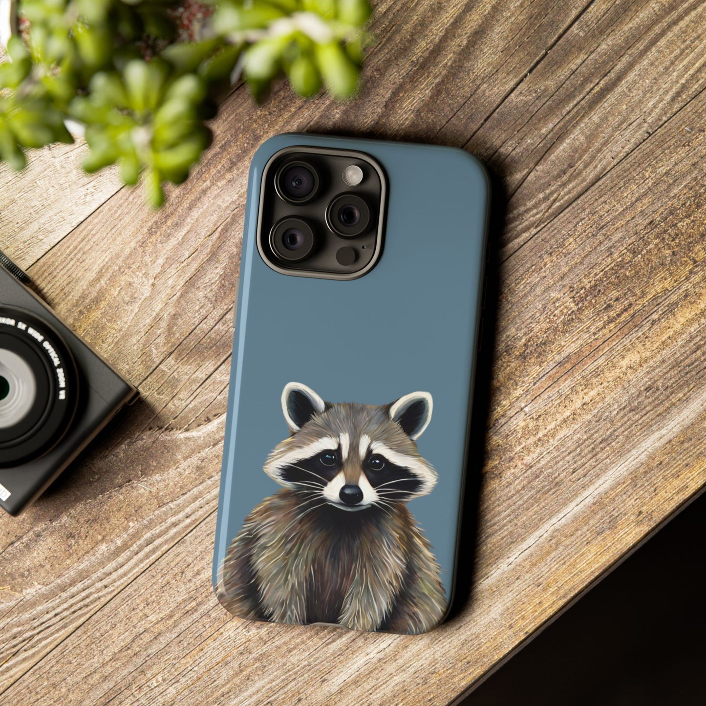 Raccoon Wildlife iPhone Samsung Galaxy Google Pixel Tough Cases